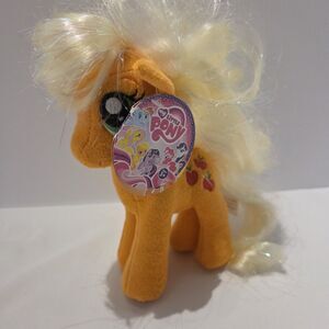 My Little Pony Applejack 7" Plush Aurora World 2014 Hasbro Tag Attached